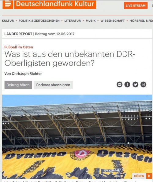 Was ist aus den unbekannten DDR-Oberligisten geworden?