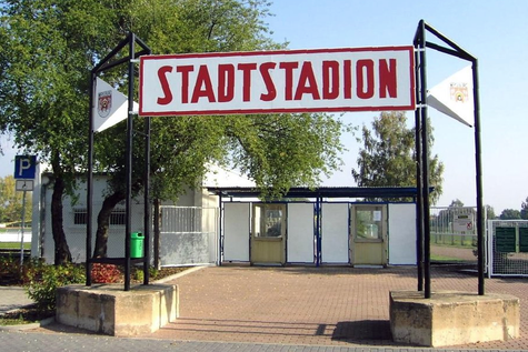 (Stadt)stadion Merseburg - Pflege in Eigenregie