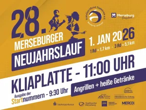 Sportlich ins neue Jahr - Merseburger Neujahrslauf