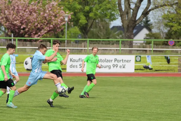 SV Merseburg 99 - 	SV Blau-Weiß Dölau