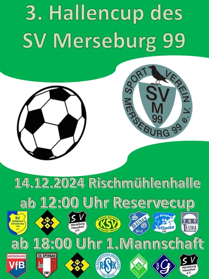 3.Hallencup des SV Merseburg 99