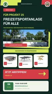 Bürgerbudget 2026 - Eure Taler für unser Projekt