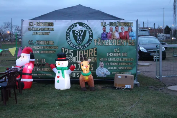 Weihnachtsmarkt beim SV Merseburg 99 2024